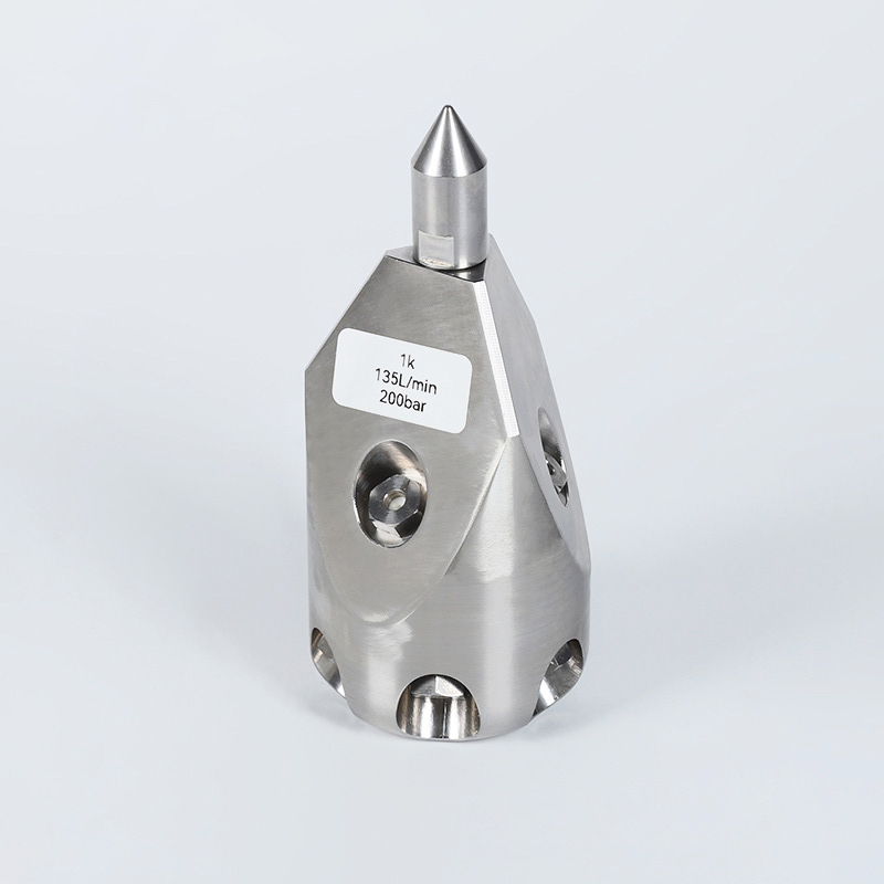 آلة التنظيف أنبوب الفولاذ المقاوم للصدأ فوهة ثقب الضغط عالي الضغط