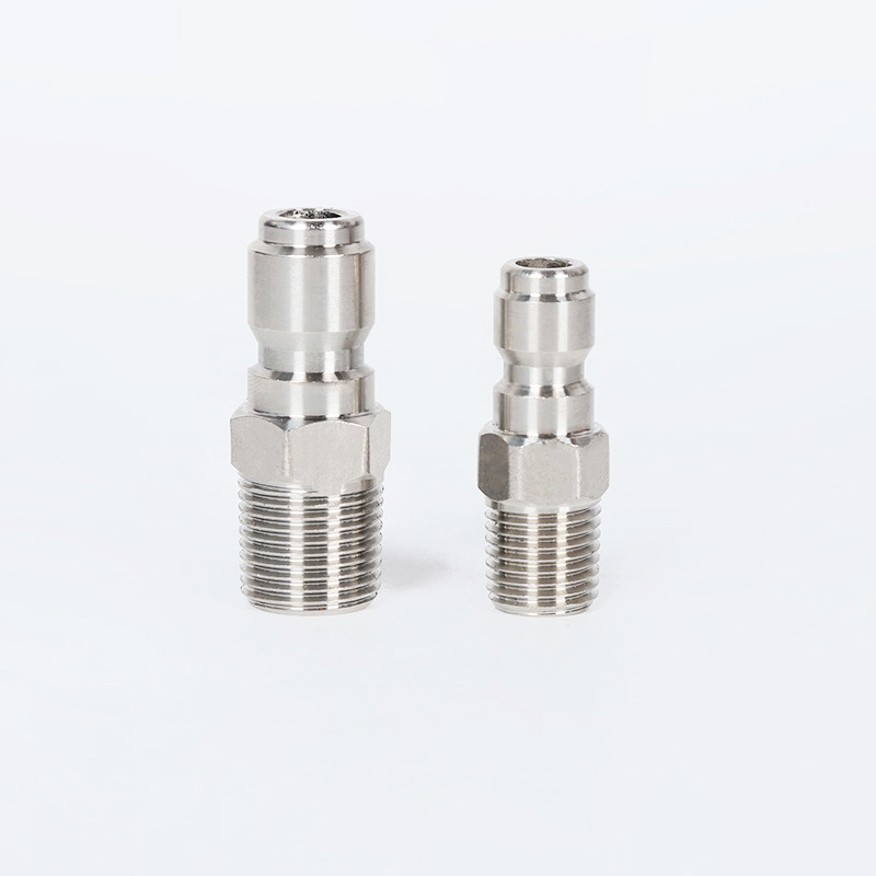 موصل سريع من الفولاذ المقاوم للصدأ 3/8 ملحقات المكونات السريعة