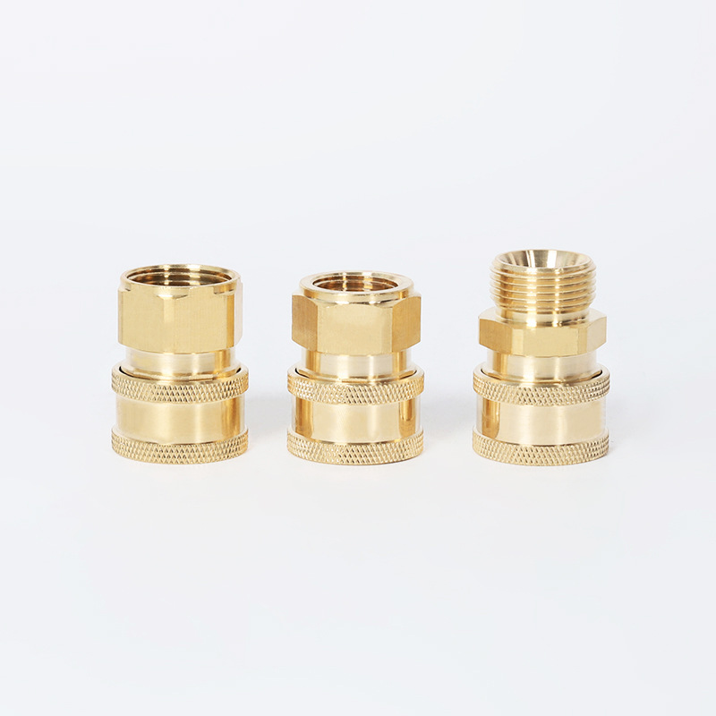 آلة تنظيف عالية الضغط تغيير سريع 1/4 الاتحاد سدادة سريعة