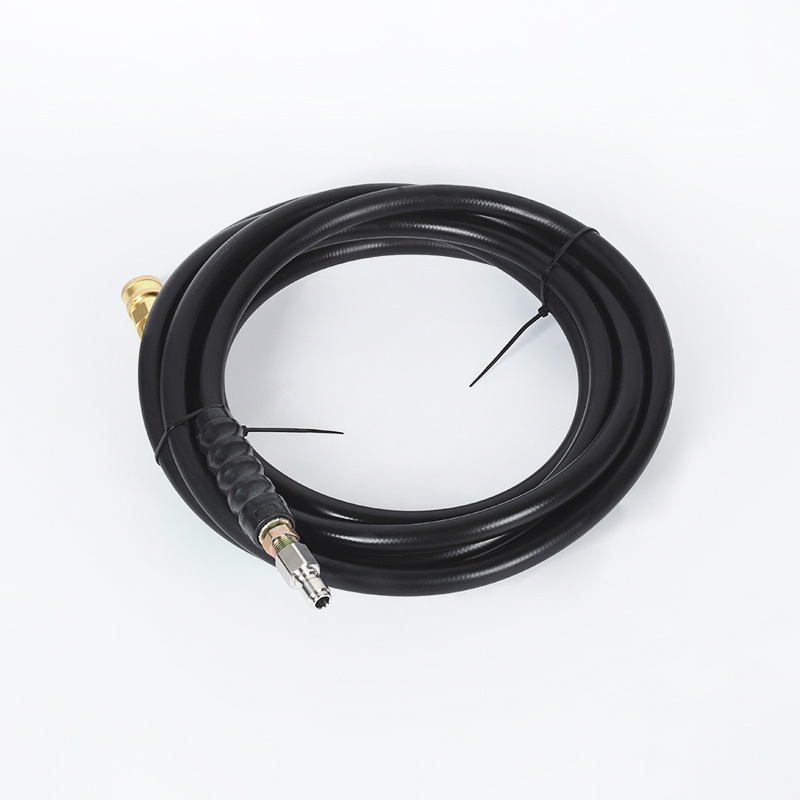 غسالة السيارات مدفع المياه عالي الضغط على خرطوم مياه الصرف الصحي