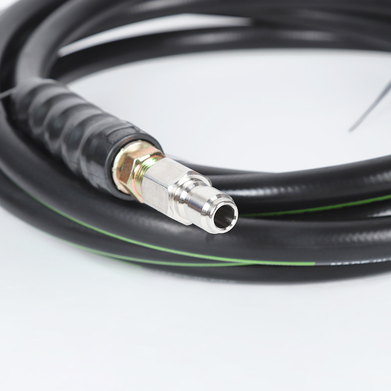 غسالة السيارات مدفع المياه عالي الضغط على خرطوم مياه الصرف الصحي