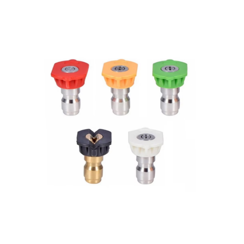 توصيل سريع لفوهة رذاذ غسل السيارات عالي الضغط فوهة متعددة الألوان