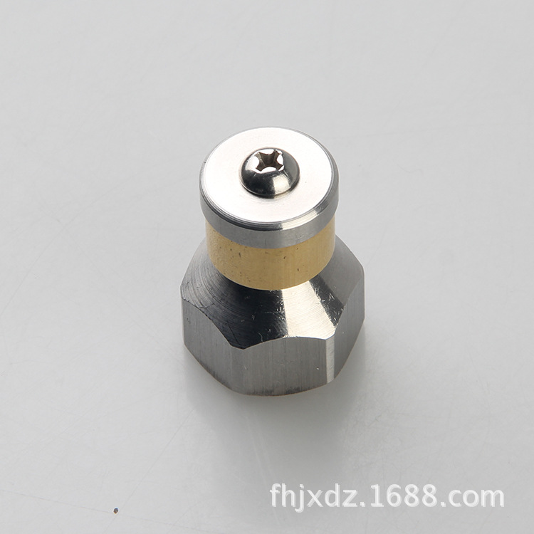 تنظيف أنابيب الفولاذ المقاوم للصدأ تنظيف الطريق تبريد غبار الفوهة عالية الضغط